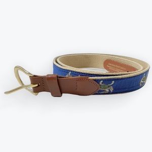 Leather Man LTD. Crab Belt Blue 44